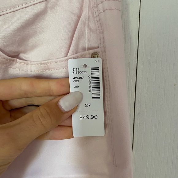 Reitmans BNWT Pink Cropped Jeans - Picture 5 of 8